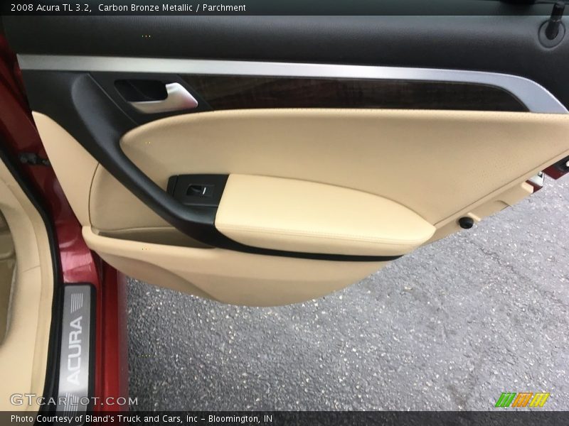 Carbon Bronze Metallic / Parchment 2008 Acura TL 3.2