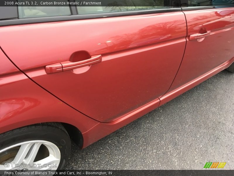 Carbon Bronze Metallic / Parchment 2008 Acura TL 3.2