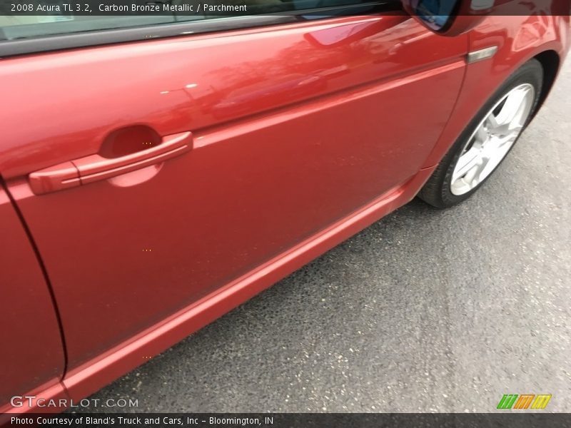 Carbon Bronze Metallic / Parchment 2008 Acura TL 3.2