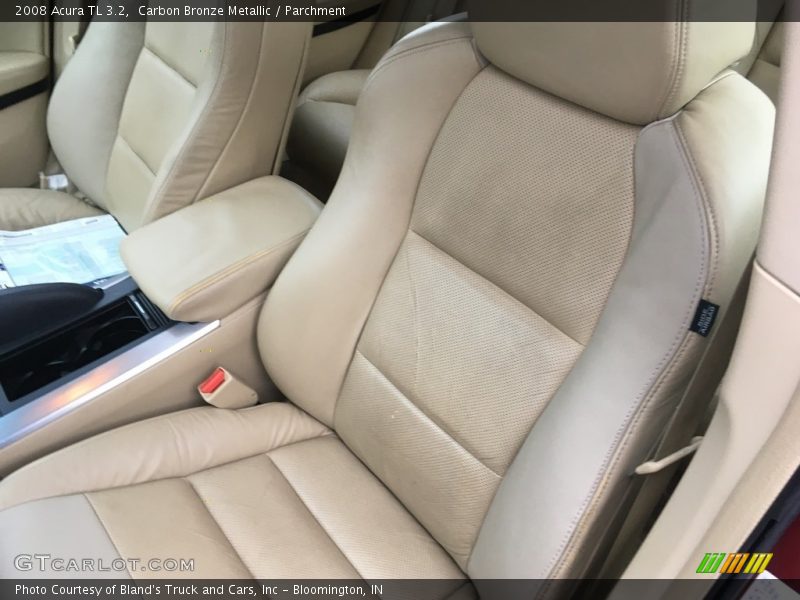 Carbon Bronze Metallic / Parchment 2008 Acura TL 3.2