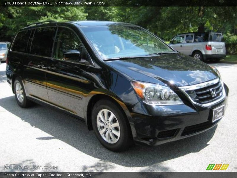 Nighthawk Black Pearl / Ivory 2008 Honda Odyssey EX-L