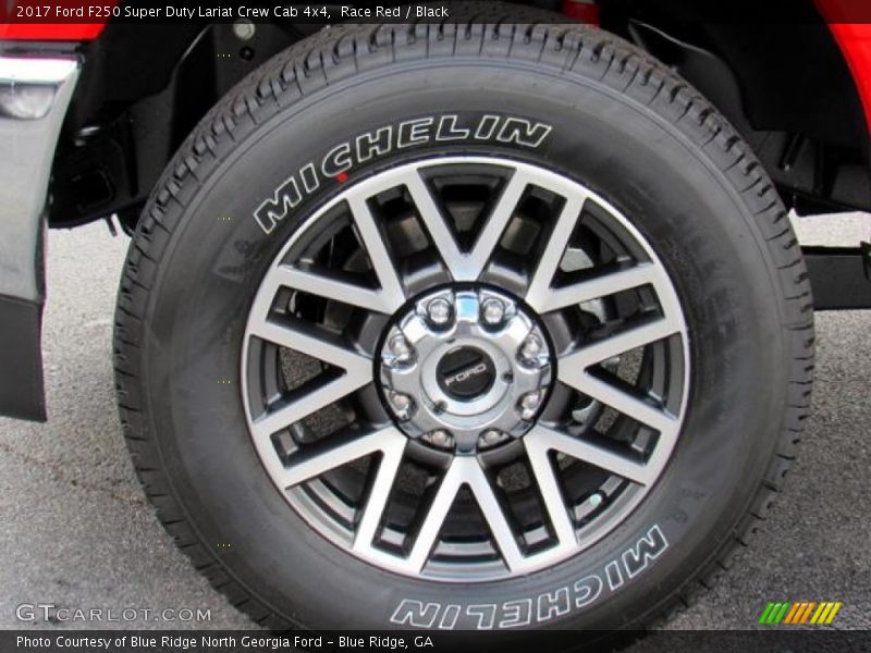  2017 F250 Super Duty Lariat Crew Cab 4x4 Wheel