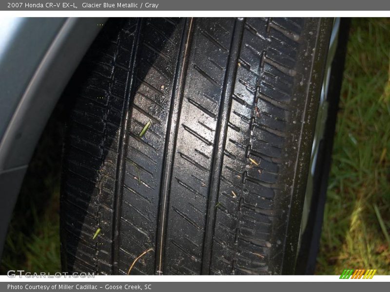 Glacier Blue Metallic / Gray 2007 Honda CR-V EX-L