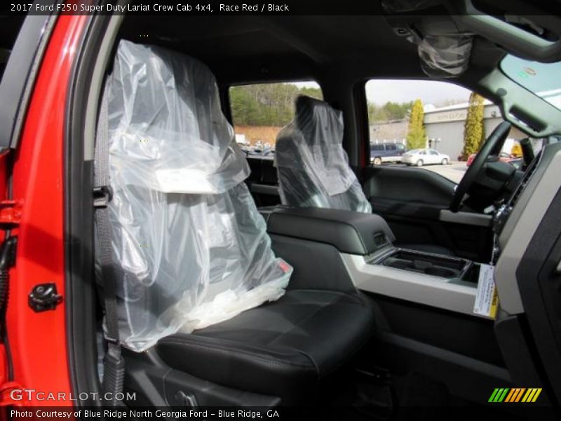 Race Red / Black 2017 Ford F250 Super Duty Lariat Crew Cab 4x4