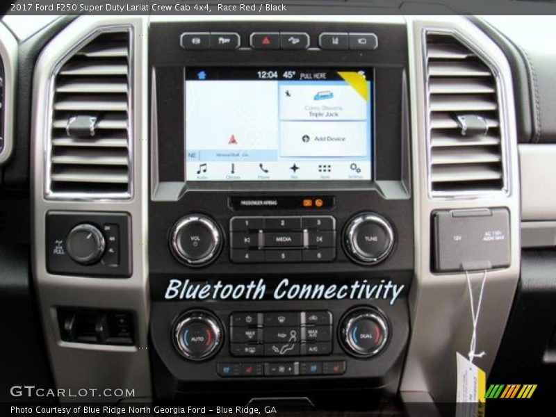 Controls of 2017 F250 Super Duty Lariat Crew Cab 4x4