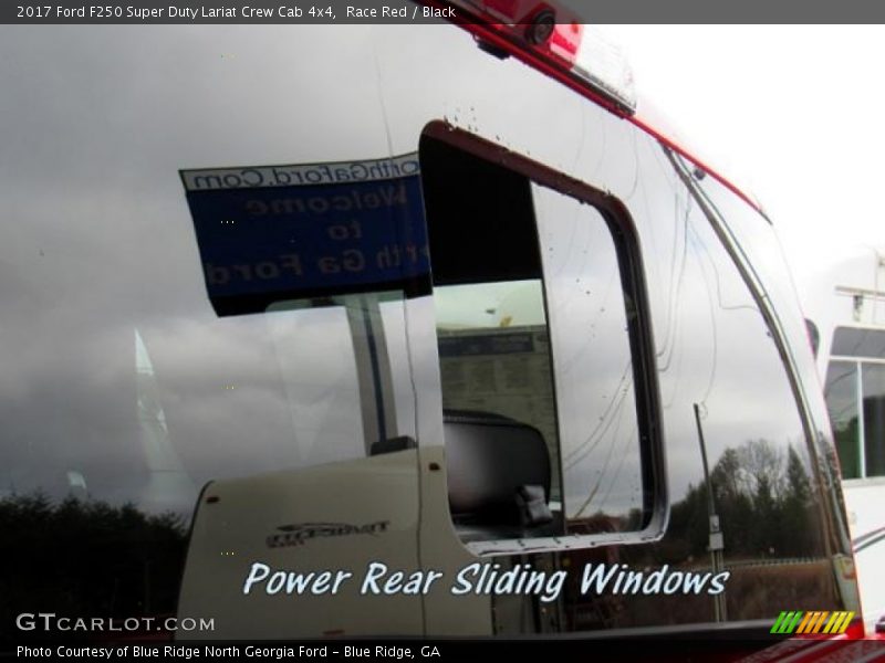 Race Red / Black 2017 Ford F250 Super Duty Lariat Crew Cab 4x4