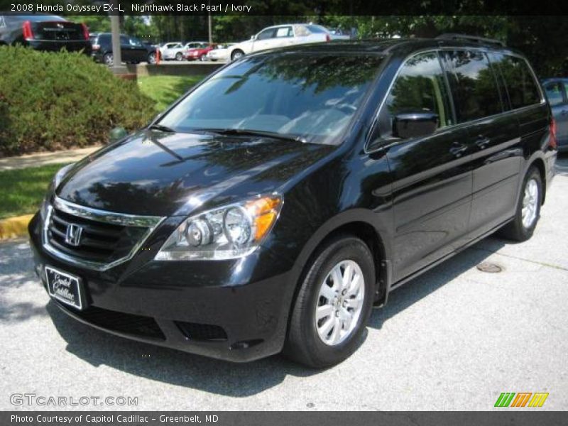 Nighthawk Black Pearl / Ivory 2008 Honda Odyssey EX-L