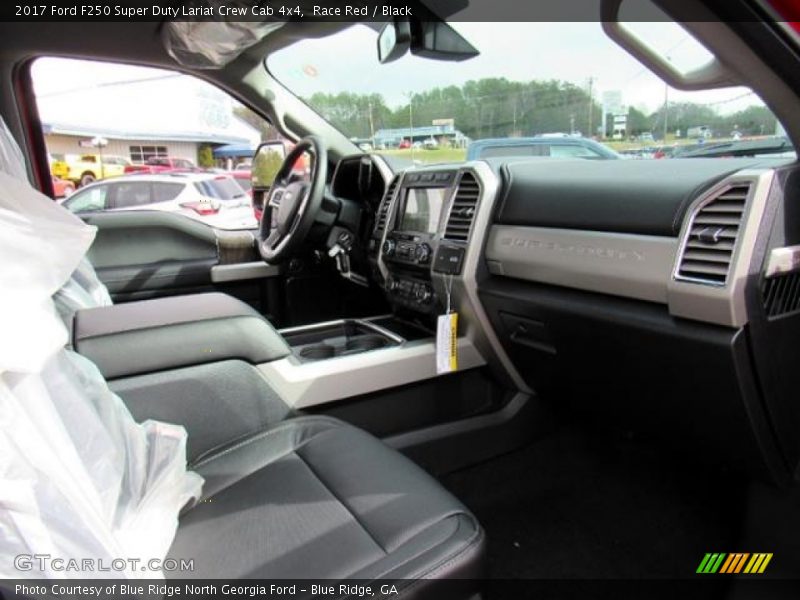 Race Red / Black 2017 Ford F250 Super Duty Lariat Crew Cab 4x4