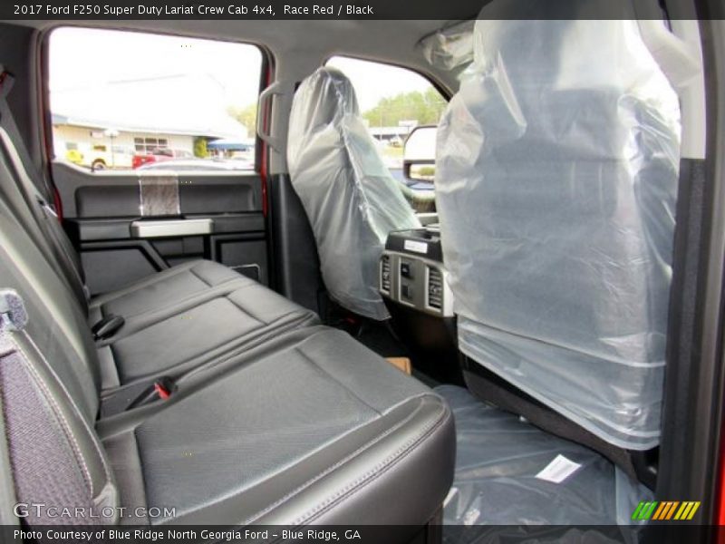 Race Red / Black 2017 Ford F250 Super Duty Lariat Crew Cab 4x4