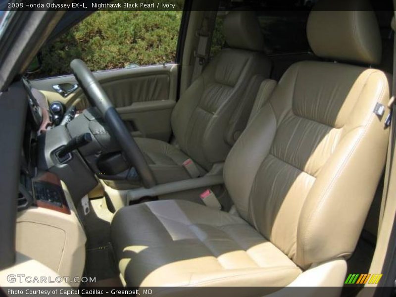 Nighthawk Black Pearl / Ivory 2008 Honda Odyssey EX-L
