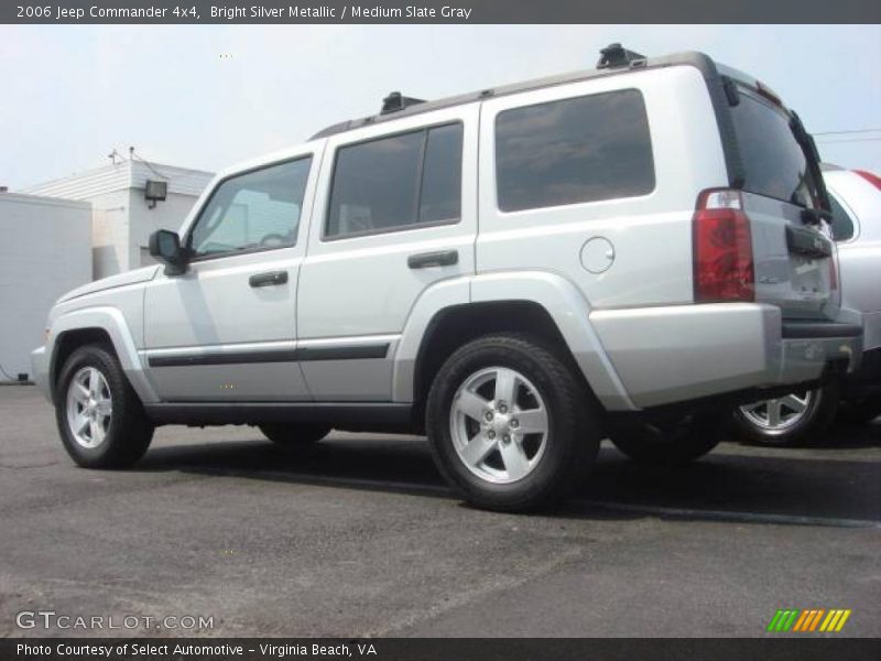 Bright Silver Metallic / Medium Slate Gray 2006 Jeep Commander 4x4