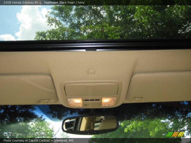 Nighthawk Black Pearl / Ivory 2008 Honda Odyssey EX-L