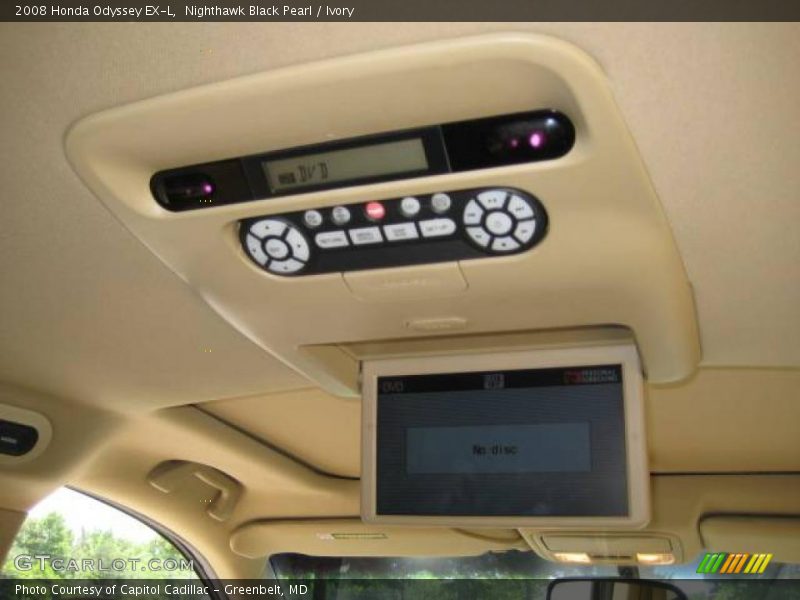 Nighthawk Black Pearl / Ivory 2008 Honda Odyssey EX-L