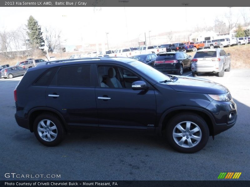 Baltic Blue / Gray 2013 Kia Sorento LX AWD