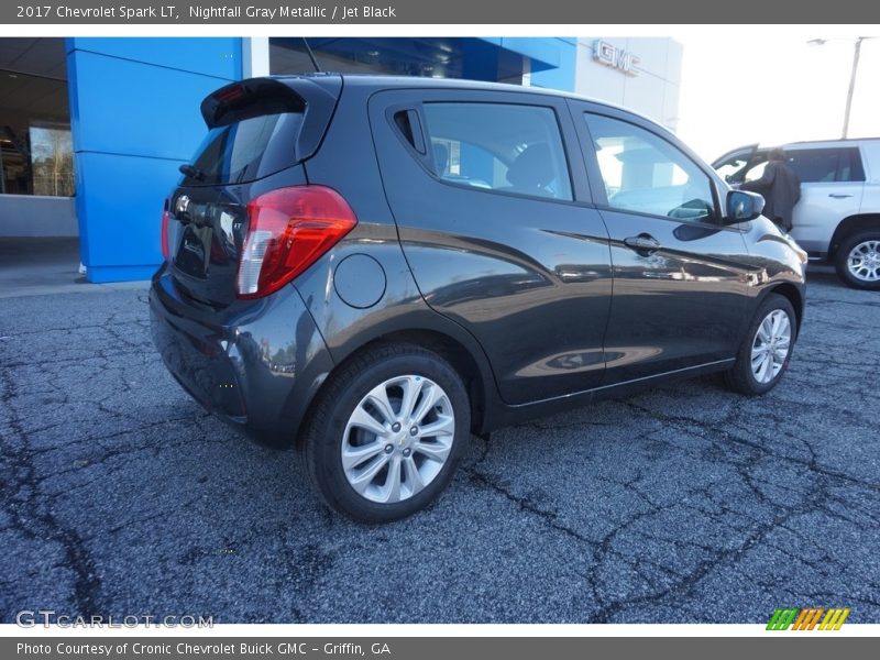 Nightfall Gray Metallic / Jet Black 2017 Chevrolet Spark LT