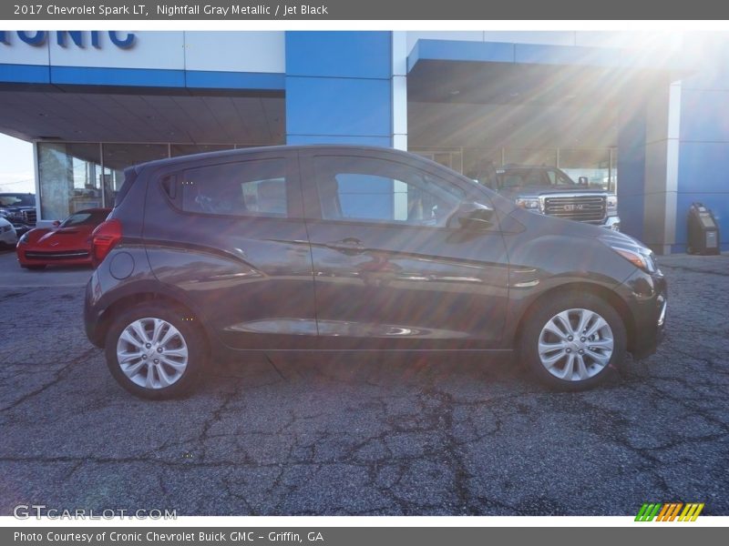 Nightfall Gray Metallic / Jet Black 2017 Chevrolet Spark LT