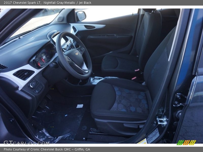 Nightfall Gray Metallic / Jet Black 2017 Chevrolet Spark LT