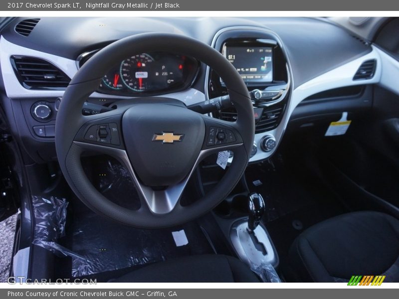 Nightfall Gray Metallic / Jet Black 2017 Chevrolet Spark LT