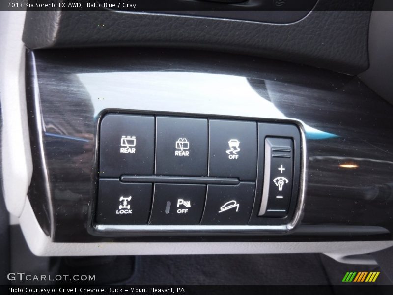 Baltic Blue / Gray 2013 Kia Sorento LX AWD