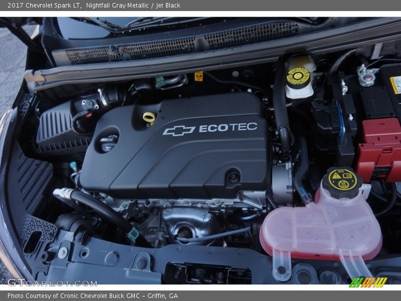 Nightfall Gray Metallic / Jet Black 2017 Chevrolet Spark LT