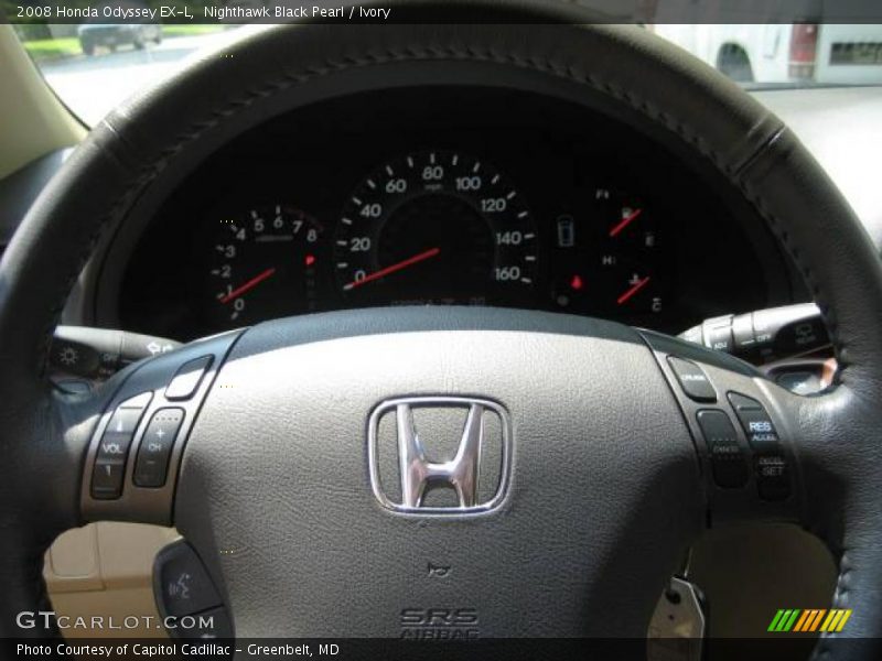 Nighthawk Black Pearl / Ivory 2008 Honda Odyssey EX-L
