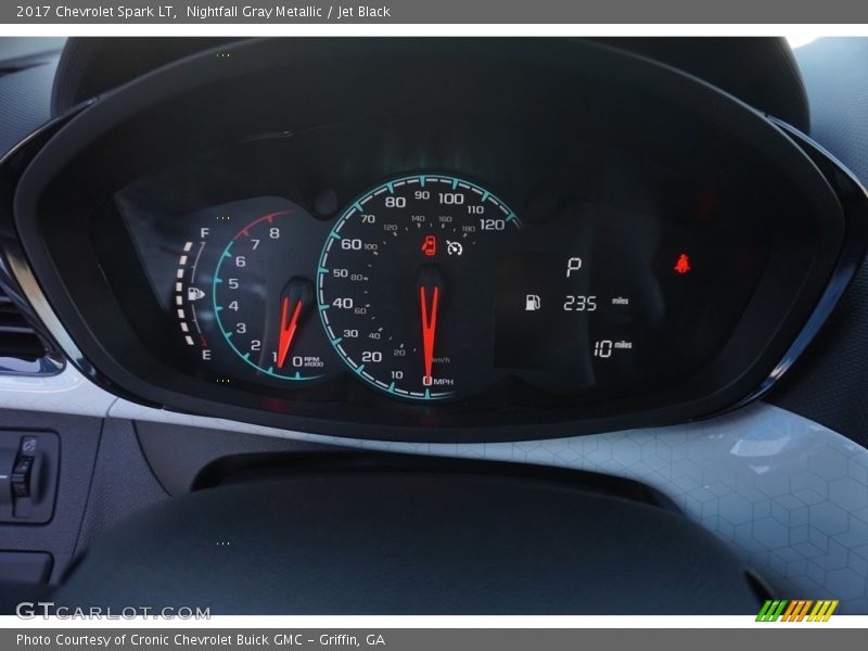 Nightfall Gray Metallic / Jet Black 2017 Chevrolet Spark LT