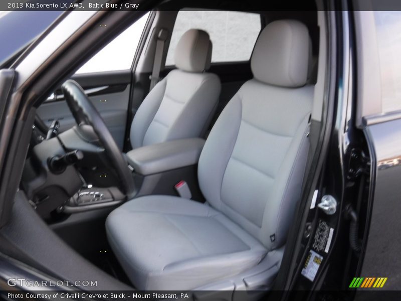 Baltic Blue / Gray 2013 Kia Sorento LX AWD