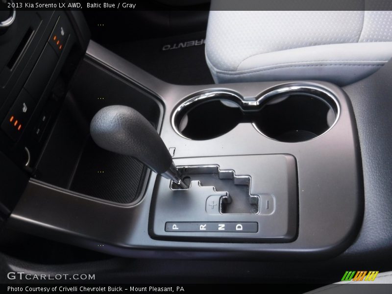 Baltic Blue / Gray 2013 Kia Sorento LX AWD