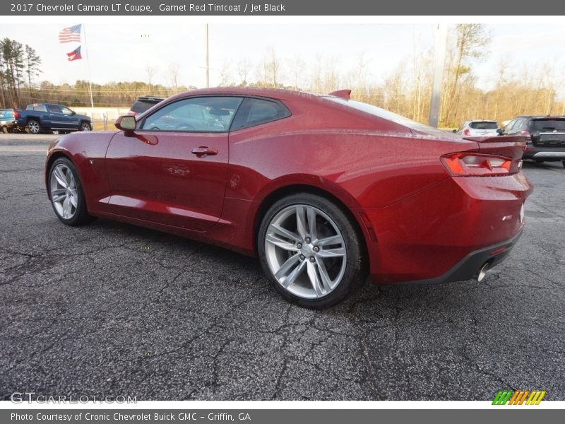 Garnet Red Tintcoat / Jet Black 2017 Chevrolet Camaro LT Coupe