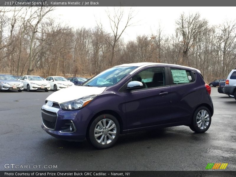Kalamata Metallic / Jet Black 2017 Chevrolet Spark LT