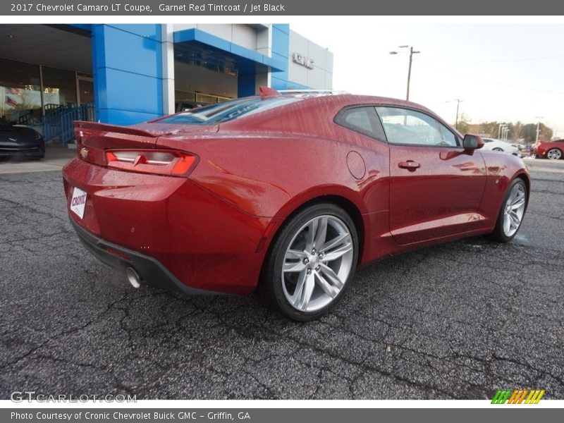 Garnet Red Tintcoat / Jet Black 2017 Chevrolet Camaro LT Coupe