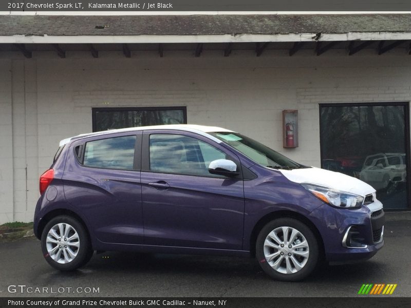 Kalamata Metallic / Jet Black 2017 Chevrolet Spark LT