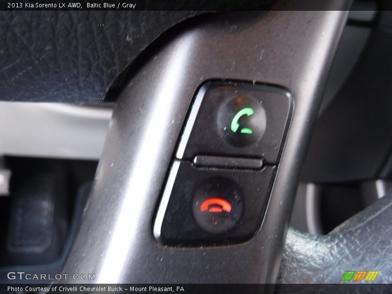 Baltic Blue / Gray 2013 Kia Sorento LX AWD