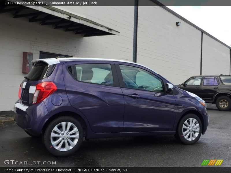 Kalamata Metallic / Jet Black 2017 Chevrolet Spark LT