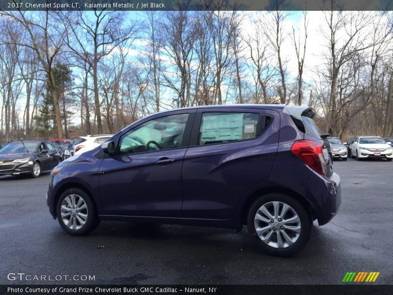 Kalamata Metallic / Jet Black 2017 Chevrolet Spark LT