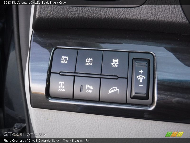 Baltic Blue / Gray 2013 Kia Sorento LX AWD
