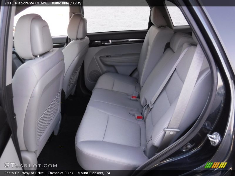 Baltic Blue / Gray 2013 Kia Sorento LX AWD