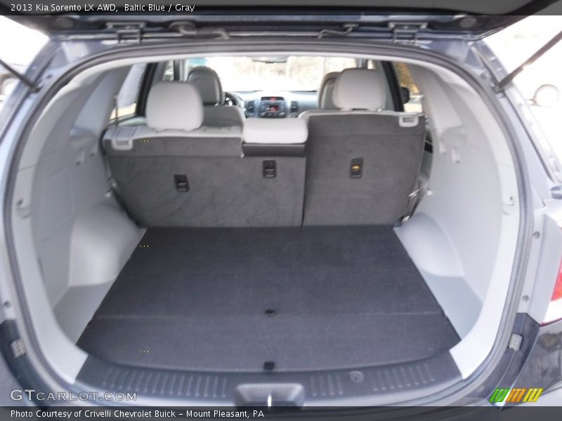 Baltic Blue / Gray 2013 Kia Sorento LX AWD