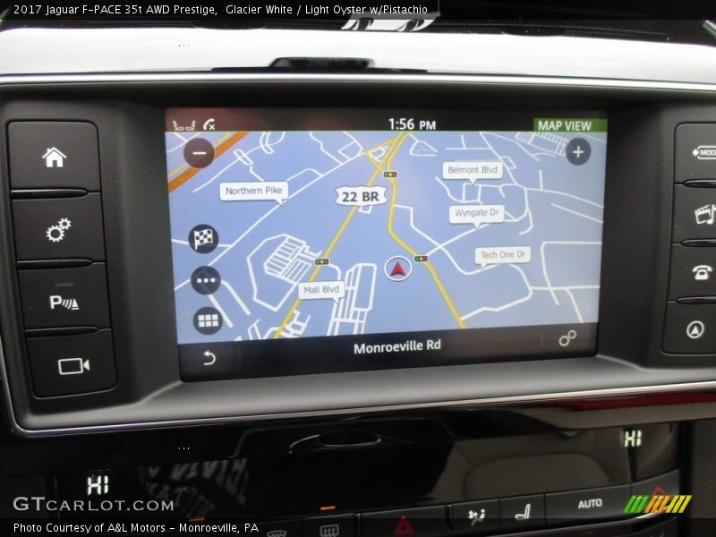 Navigation of 2017 F-PACE 35t AWD Prestige