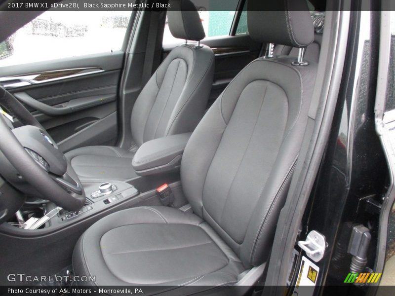 Black Sapphire Metallic / Black 2017 BMW X1 xDrive28i