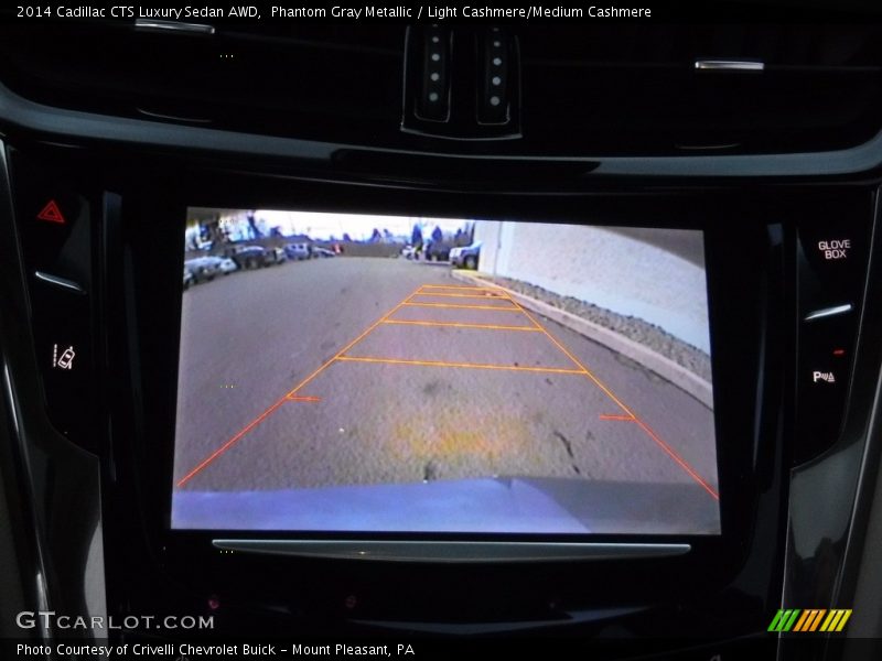 Phantom Gray Metallic / Light Cashmere/Medium Cashmere 2014 Cadillac CTS Luxury Sedan AWD