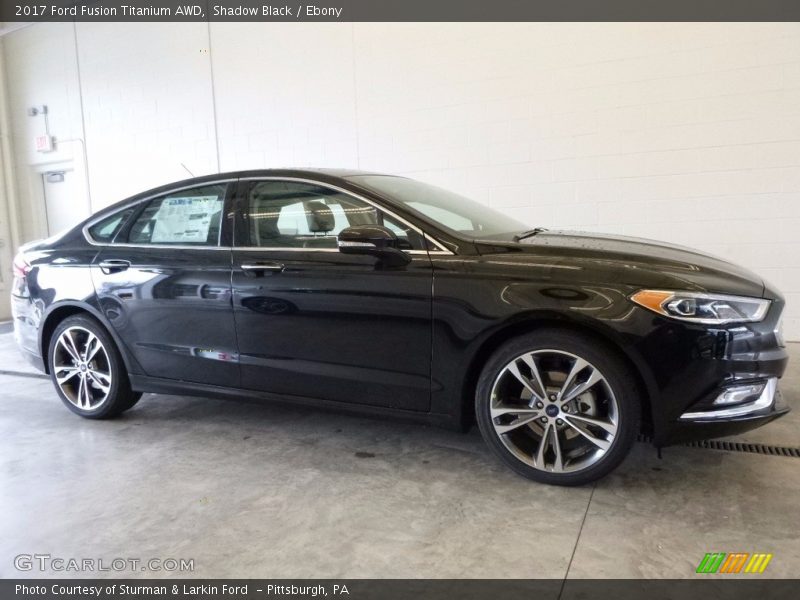 Shadow Black / Ebony 2017 Ford Fusion Titanium AWD