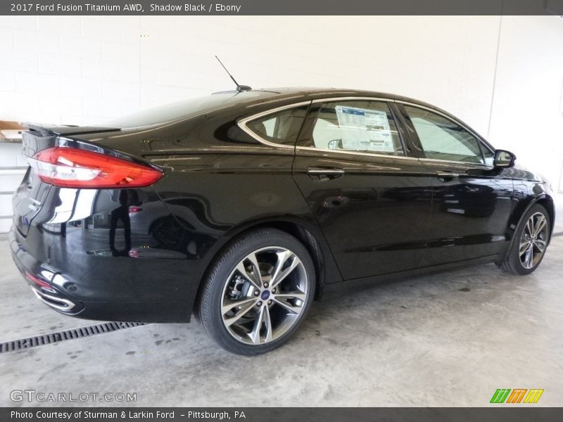 Shadow Black / Ebony 2017 Ford Fusion Titanium AWD