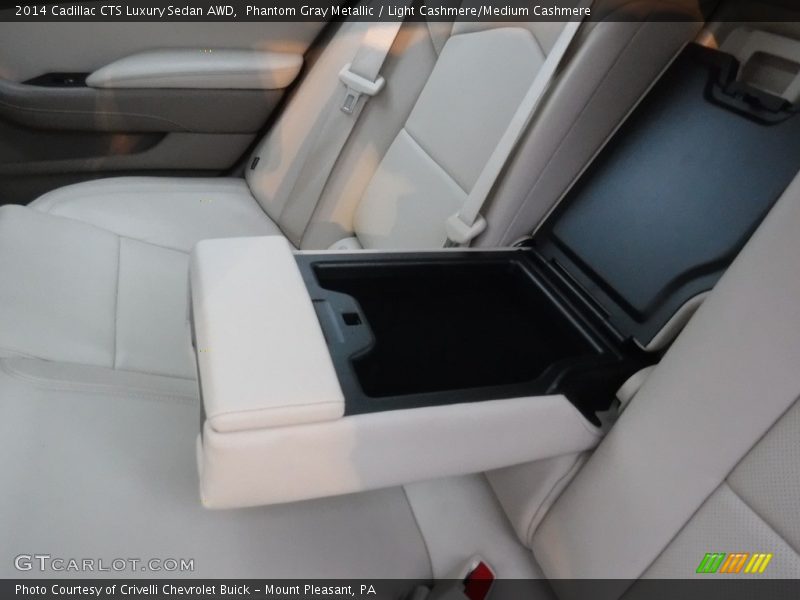 Phantom Gray Metallic / Light Cashmere/Medium Cashmere 2014 Cadillac CTS Luxury Sedan AWD