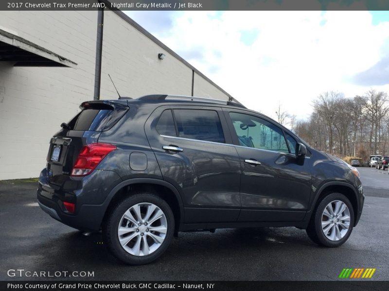 Nightfall Gray Metallic / Jet Black 2017 Chevrolet Trax Premier AWD