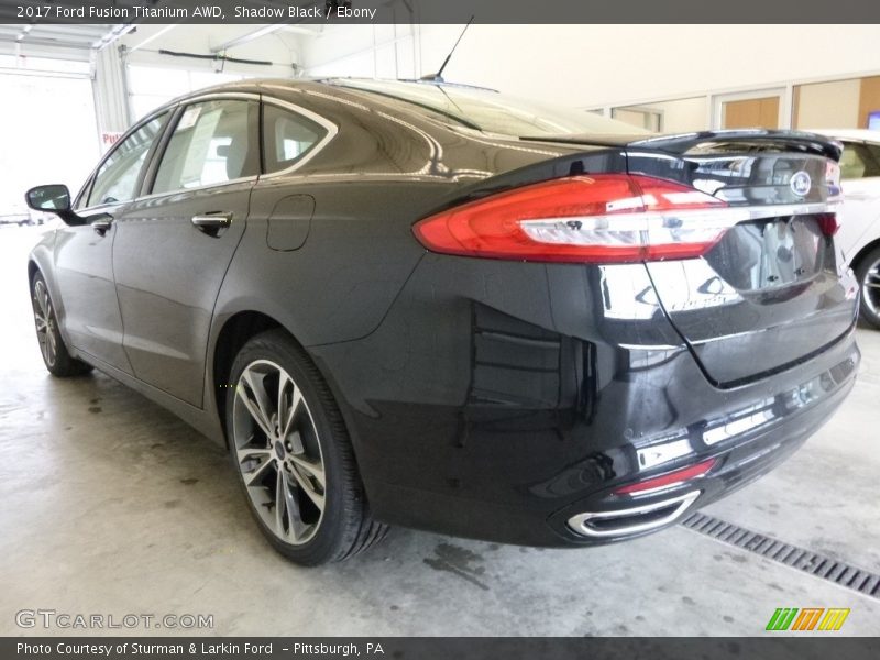 Shadow Black / Ebony 2017 Ford Fusion Titanium AWD