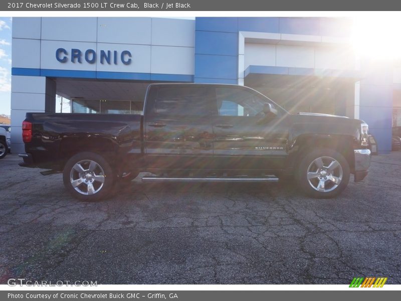 Black / Jet Black 2017 Chevrolet Silverado 1500 LT Crew Cab