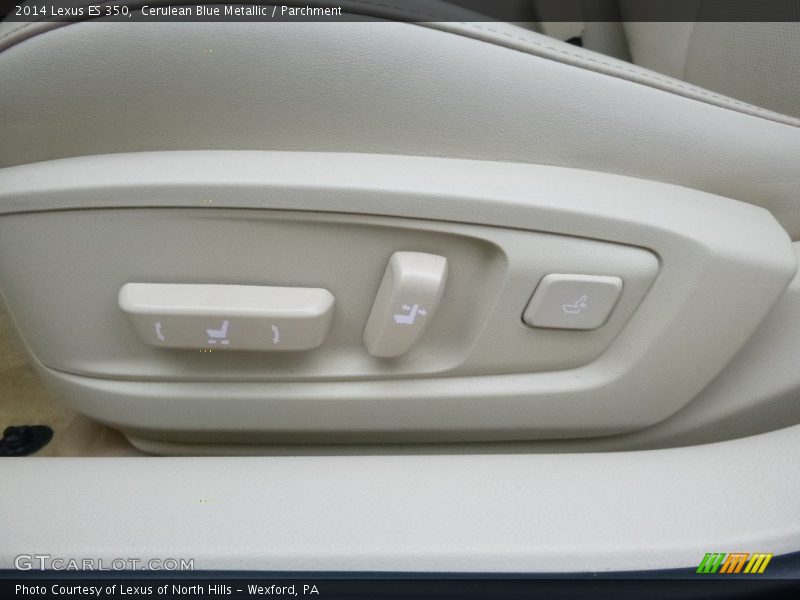 Cerulean Blue Metallic / Parchment 2014 Lexus ES 350