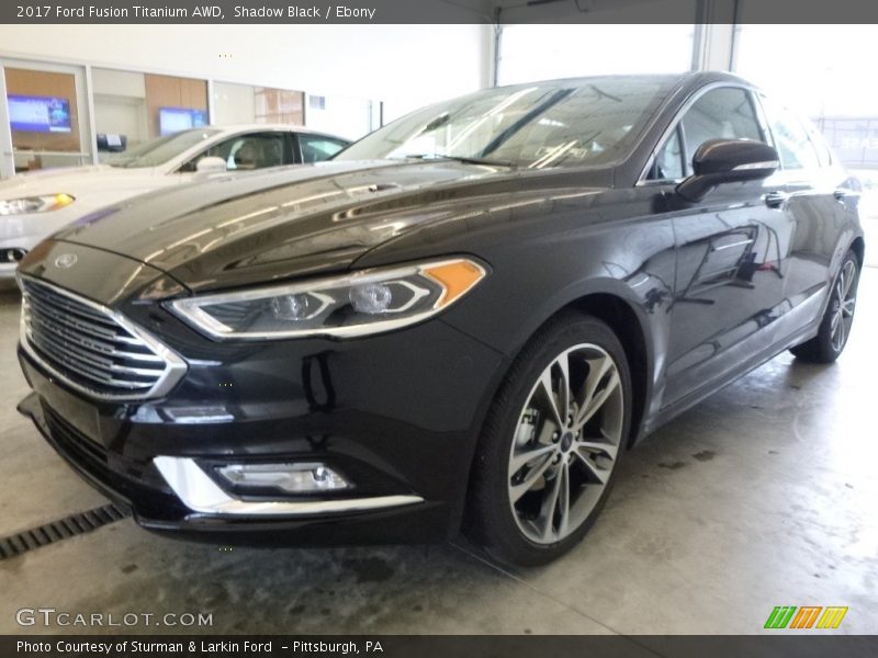 Shadow Black / Ebony 2017 Ford Fusion Titanium AWD