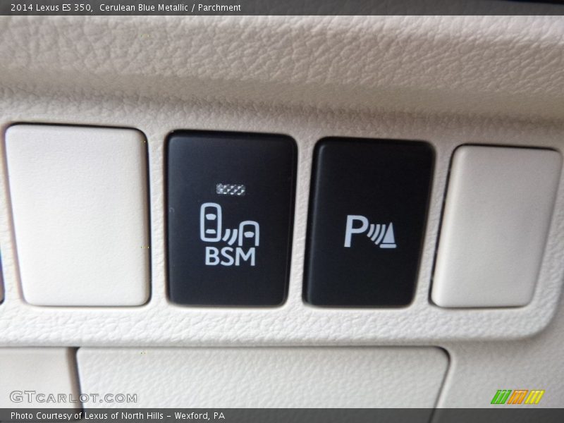 Cerulean Blue Metallic / Parchment 2014 Lexus ES 350